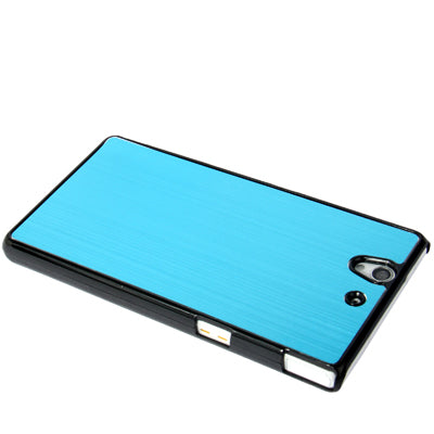 Metal Brushed Paste Plastic Case for Sony Xperia Z / L36H / C6603