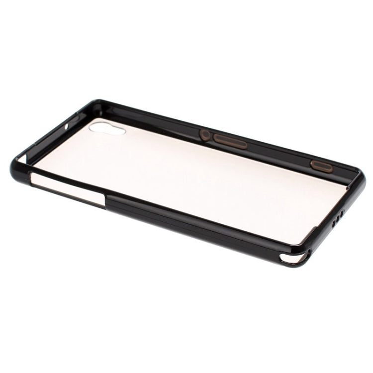Transparent Plastic + TPU Frame Case for Sony Xperia Z1 / L39h