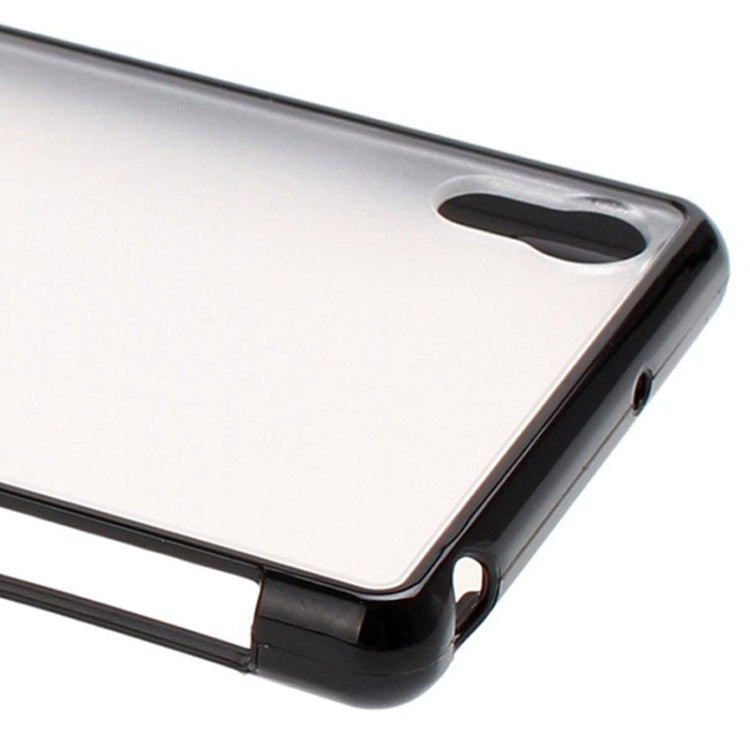 Transparent Plastic + TPU Frame Case for Sony Xperia Z1 / L39h