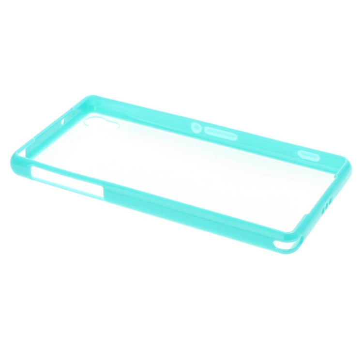 Transparent Plastic + TPU Frame Case for Sony Xperia Z1 / L39h