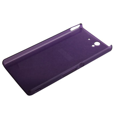 0.4mm Ultra Thin Translucent Plastic Case for Sony Xperia Z / L36H / Yuga C6603