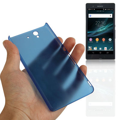 0.4mm Ultra Thin Translucent Plastic Case for Sony Xperia Z / L36H / Yuga C6603