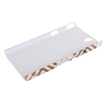 Gird Pattern Plastic Case for Sony Xperia Z / L36H / C6603