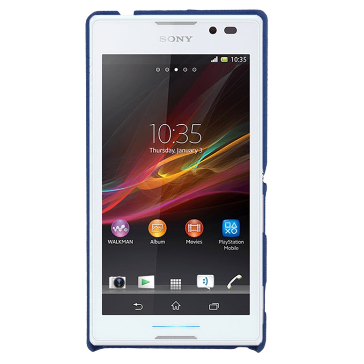 Frosted Plastic Protective Case for Sony Xperia C / S39h