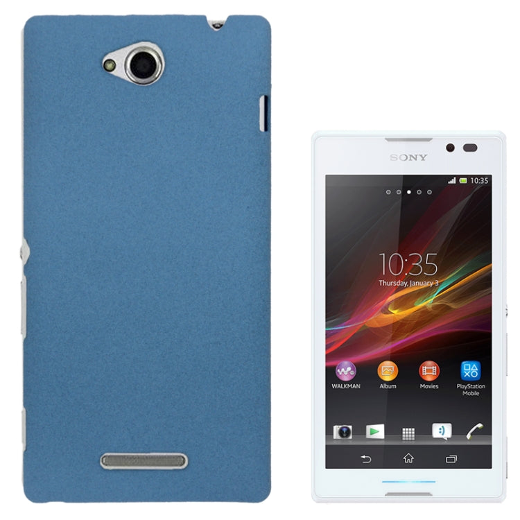 Frosted Plastic Protective Case for Sony Xperia C / S39h