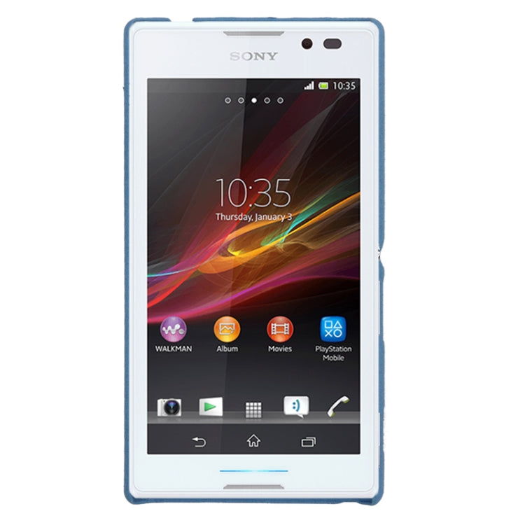 Frosted Plastic Protective Case for Sony Xperia C / S39h