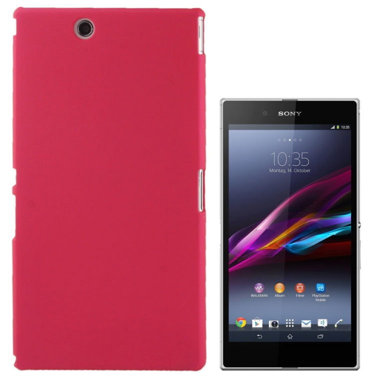 Anti-scratch Plastic Case for Sony Xperia Z Ultra / XL39H
