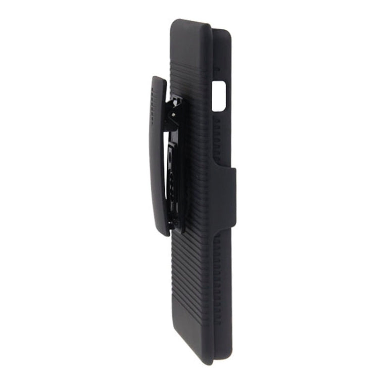 Plastic Case with 360 Degree Rotating Clip and Holder for Sony Xperia M2 / S50h(Black)
