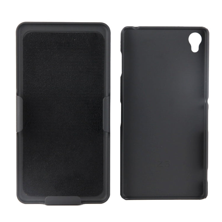 Plastic Case with 360 Degree Rotating Clip and Holder for Sony Xperia Z3 / D6653
