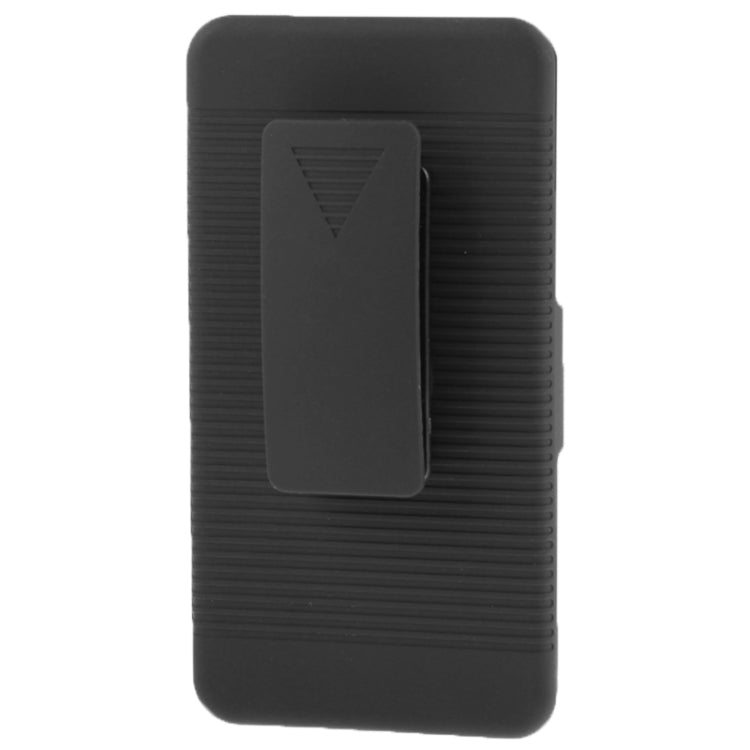 Plastic Case with Belt Clip & Holder for Sony Xperia Z1F / Z1 mini(Black)