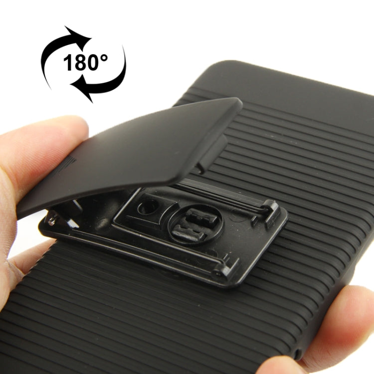 Plastic Case with Belt Clip & Holder for Sony Xperia Z1F / Z1 mini(Black)