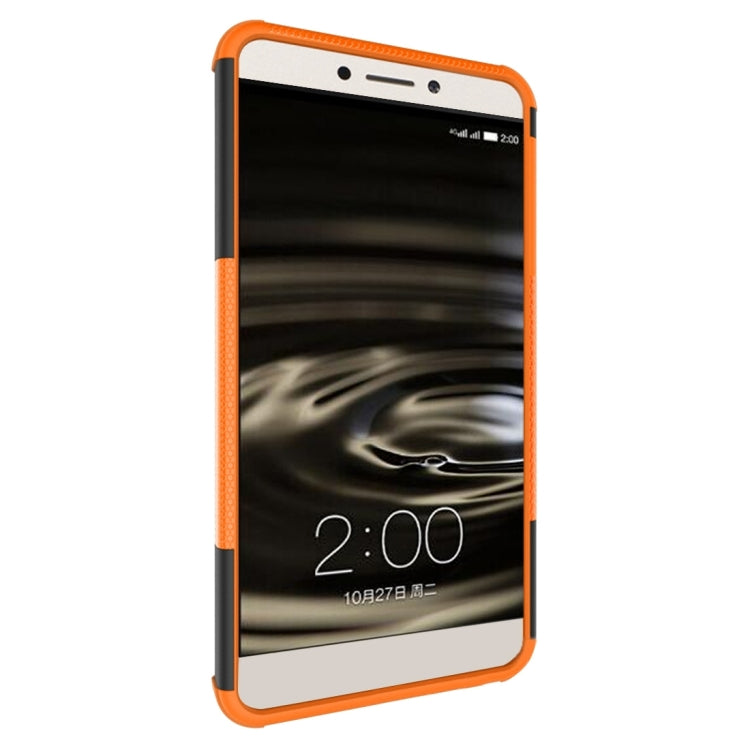 2 in 1 Double Colored Tire Texture Combination Case with Separable Black Holder For Letv Le 1s