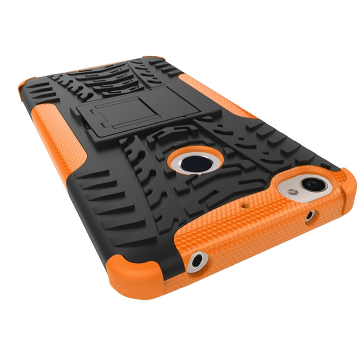 2 in 1 Double Colored Tire Texture Combination Case with Separable Black Holder For Letv Le 1s