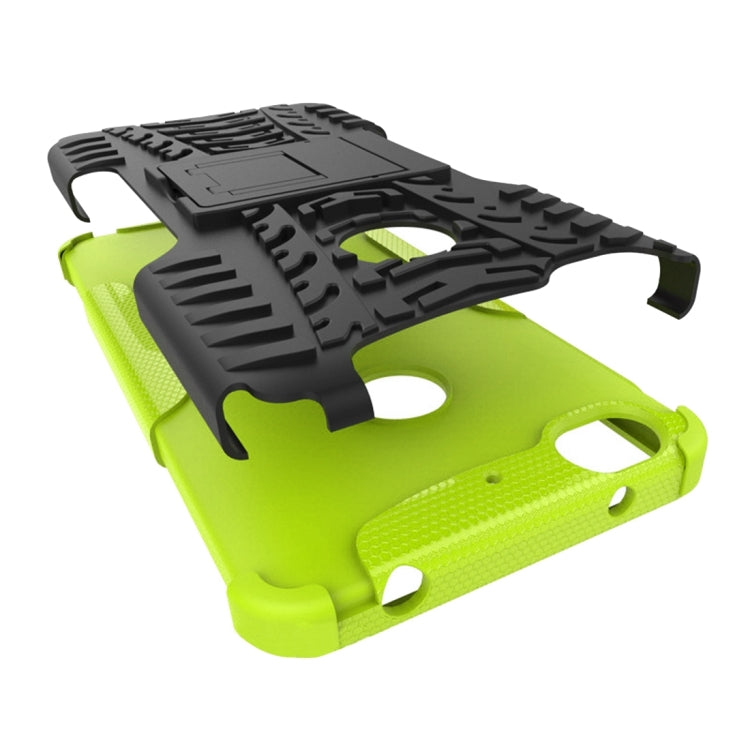 2 in 1 Double Colored Tire Texture Combination Case with Separable Black Holder For Letv Le 1s