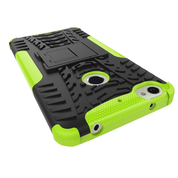 2 in 1 Double Colored Tire Texture Combination Case with Separable Black Holder For Letv Le 1s