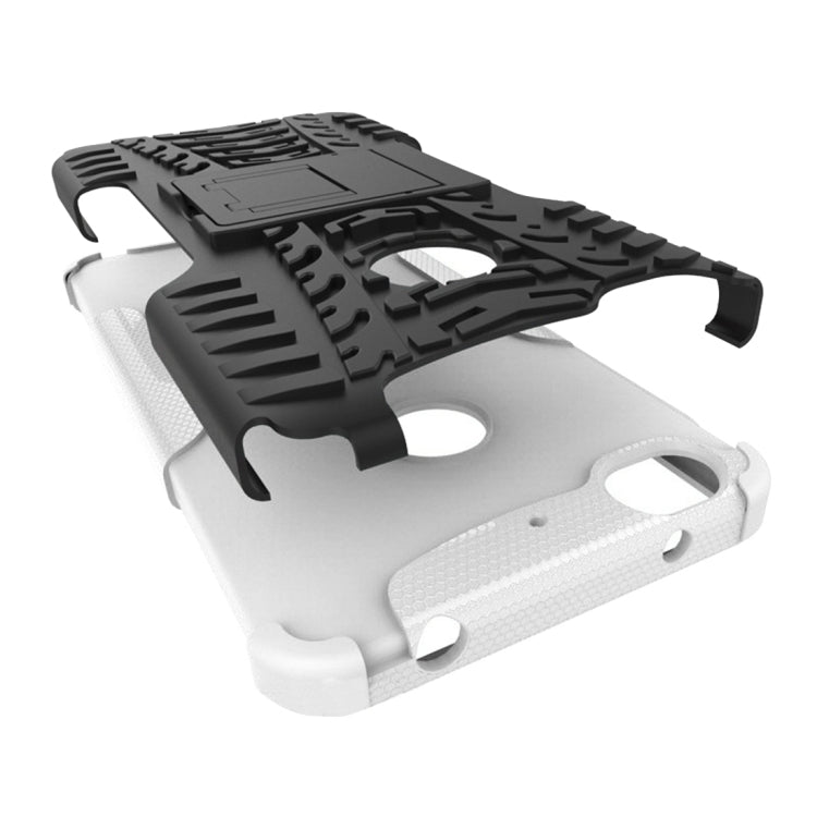 2 in 1 Double Colored Tire Texture Combination Case with Separable Black Holder For Letv Le 1s