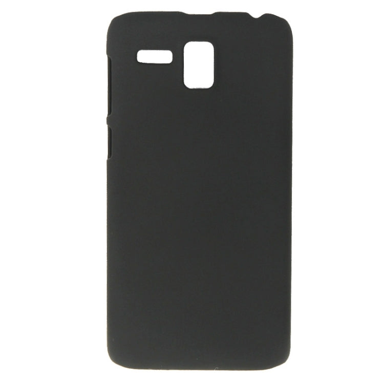 Frosted Plastic Protective Case for Lenovo A806 / A808T / A808T-i(Black)