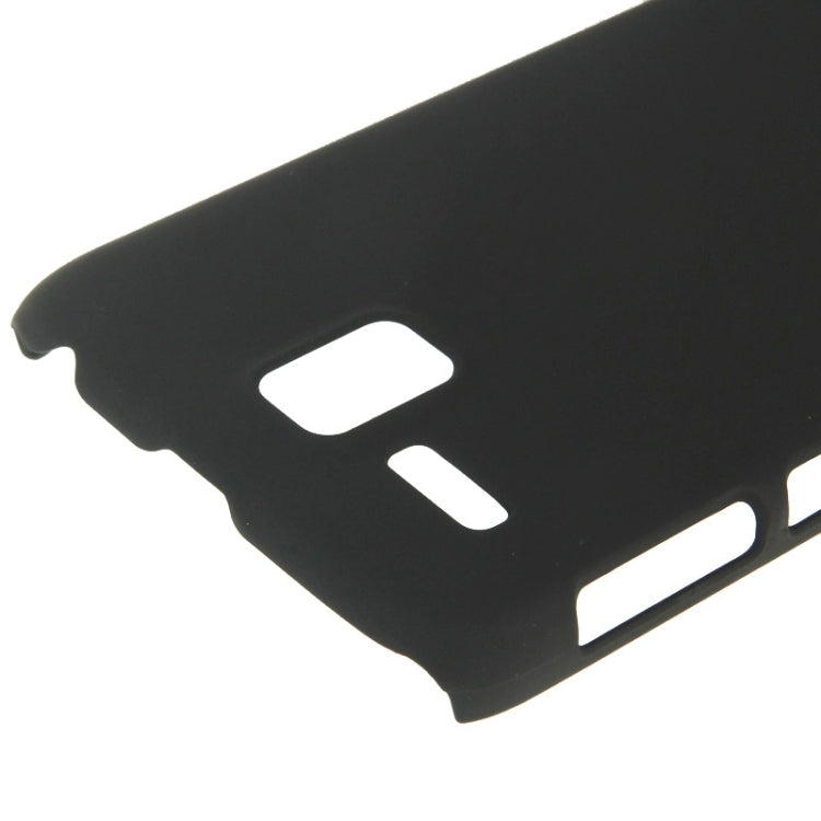 Frosted Plastic Protective Case for Lenovo A806 / A808T / A808T-i(Black)