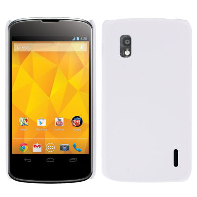 Pure Color Plastic Case for LG Nexus 4 / E960