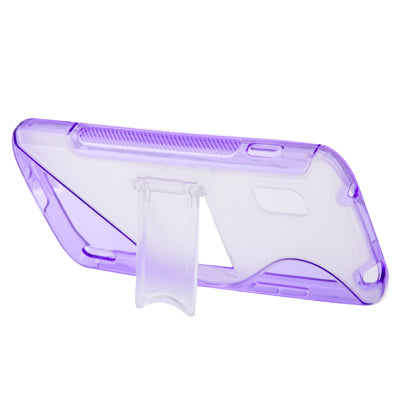 S Line Plastic Case with Holder for LG Nexus 4 / E960