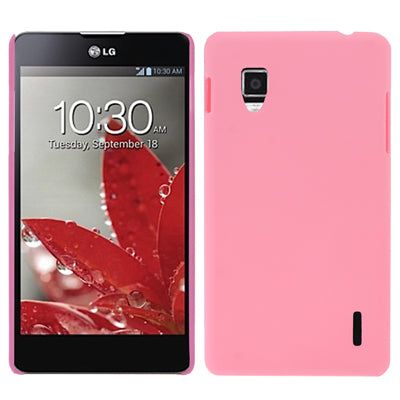 Pure Color Plastic Case for LG Optimus G / E973