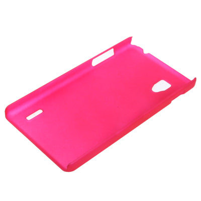 Pure Color Plastic Case for LG Optimus G / E973