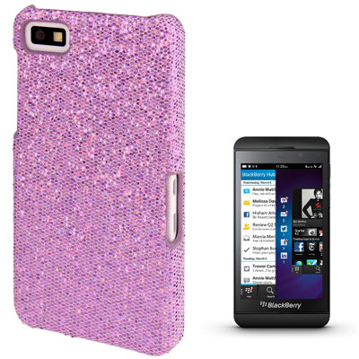 Shimmering Spherical Texture Plastic Protection Case for Blackberry Z10