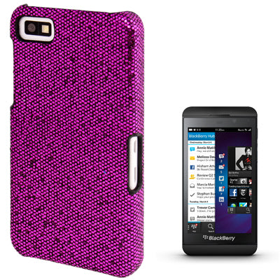Shimmering Spherical Texture Plastic Protection Case for Blackberry Z10