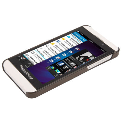 Translucent Pure Color Crystal Case for BlackBerry Z10(Coffee)