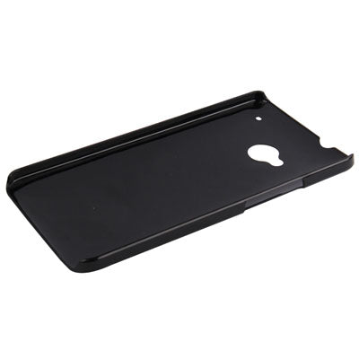 Pure Colour Smooth Ultrathin Plastic Case for HTC One / M7 (Black)