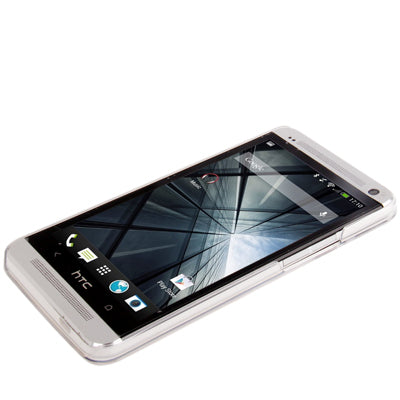 CD Texture Metal Paste Skin Crystal Case for HTC One / M7