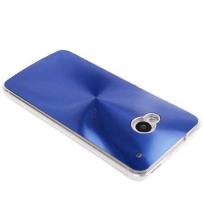 CD Texture Metal Paste Skin Crystal Case for HTC One / M7