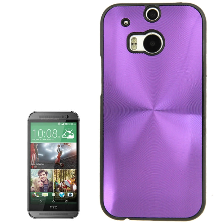 CD Texture Plastic Case for HTC One M8