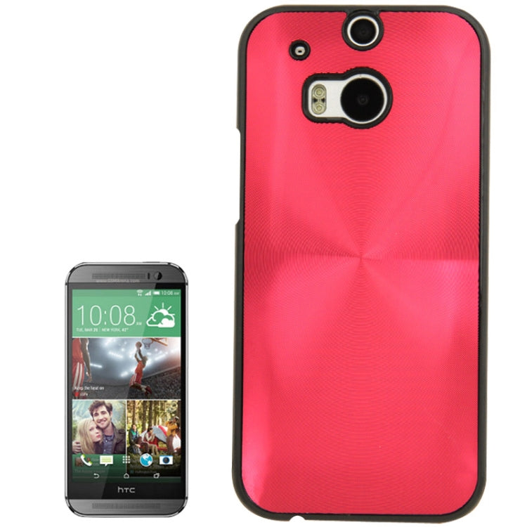 CD Texture Plastic Case for HTC One M8