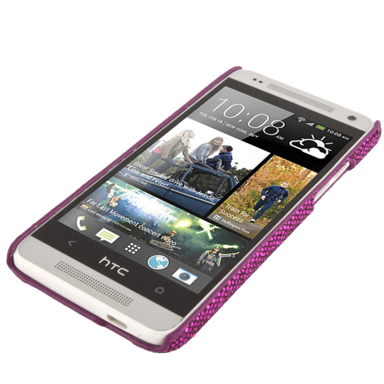 Fashion Sequins Skinning Plastic Case for HTC One mini / M4