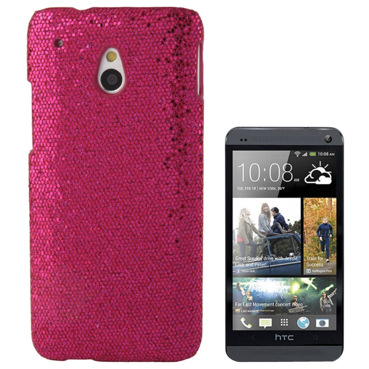 Fashion Sequins Skinning Plastic Case for HTC One mini / M4