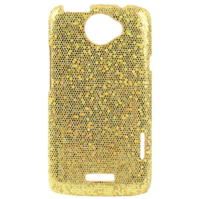Flash Powder Skin Plastic Case for HTC One X / S720e