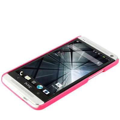 Butterfly Pattern Frosted Plastic Case for HTC One / M7