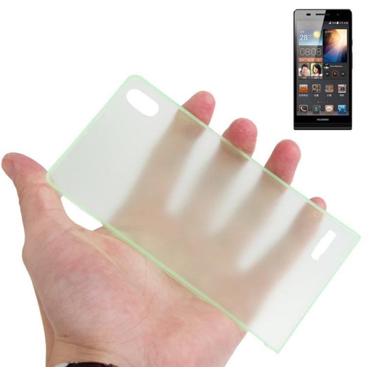 0.3mm Ultra Thin Polycarbonate Materials PC Protection Shell for Huawei Ascend P6