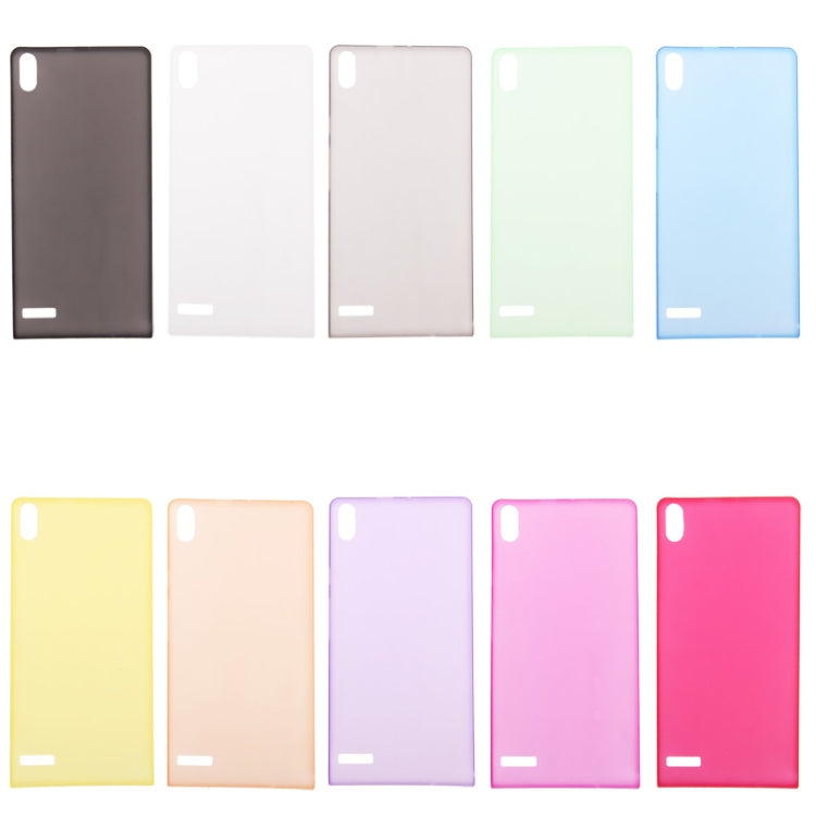 0.3mm Ultra Thin Polycarbonate Materials PC Protection Shell for Huawei Ascend P6