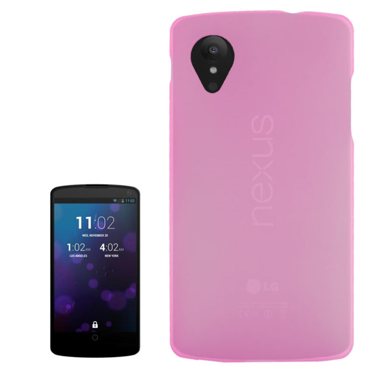 Frosted Plastic Protective Case for Google Nexus 5