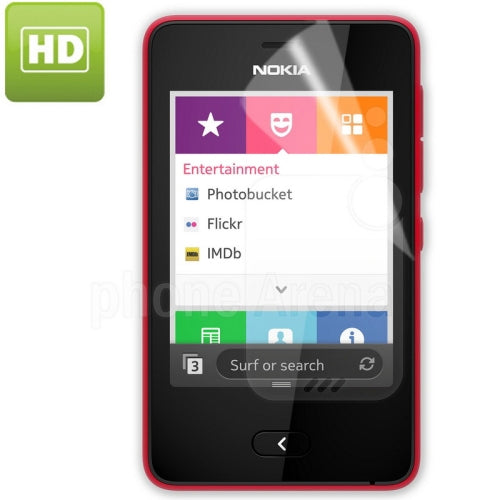 LCD Screen Protector for Nokia Asha 501 , Function: