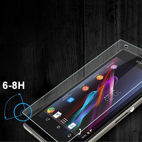 0.26mm 9H+ Surface Hardness 2.5D Explosion-proof Tempered Glass Film for Sony Xperia Z1 / L39h(Transparent)