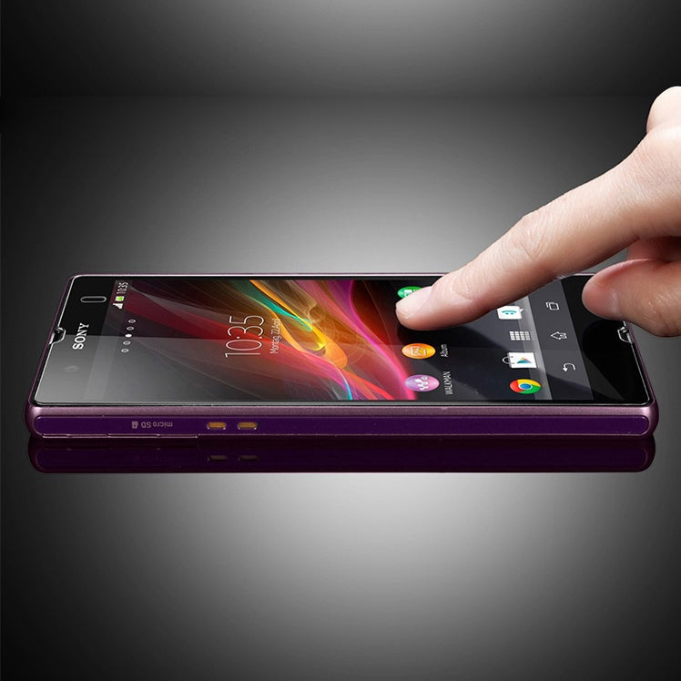 0.26mm 9H+ Surface Hardness 2.5D Explosion-proof Tempered Glass Film for Sony Xperia Z1 / L39h(Transparent)