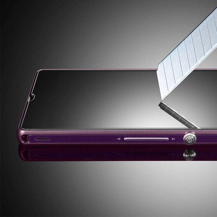 0.26mm 9H+ Surface Hardness 2.5D Explosion-proof Tempered Glass Film for Sony Xperia Z1 / L39h(Transparent)