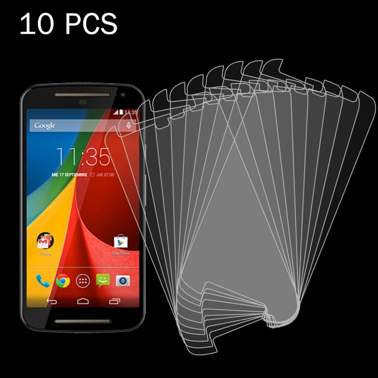 10 PCS for Motorola Moto G (2nd Gen.) 2014 0.26mm 9H Surface Hardness 2.5D Explosion-proof Tempered Glass Screen Film