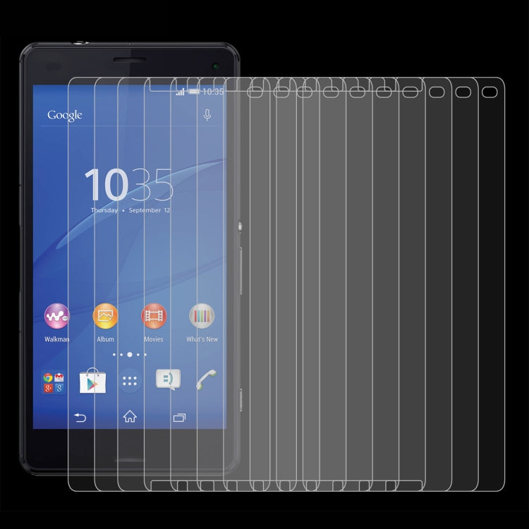 100 PCS for Sony Xperia Z3 Compact / D5803 0.26mm 9H Surface Hardness 2.5D Explosion-proof Tempered Glass Screen Film