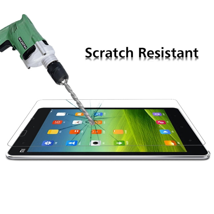 75 PCS 0.4mm 9H+ Surface Hardness 2.5D Explosion-proof Tempered Glass Film for Xiaomi Mi Pad