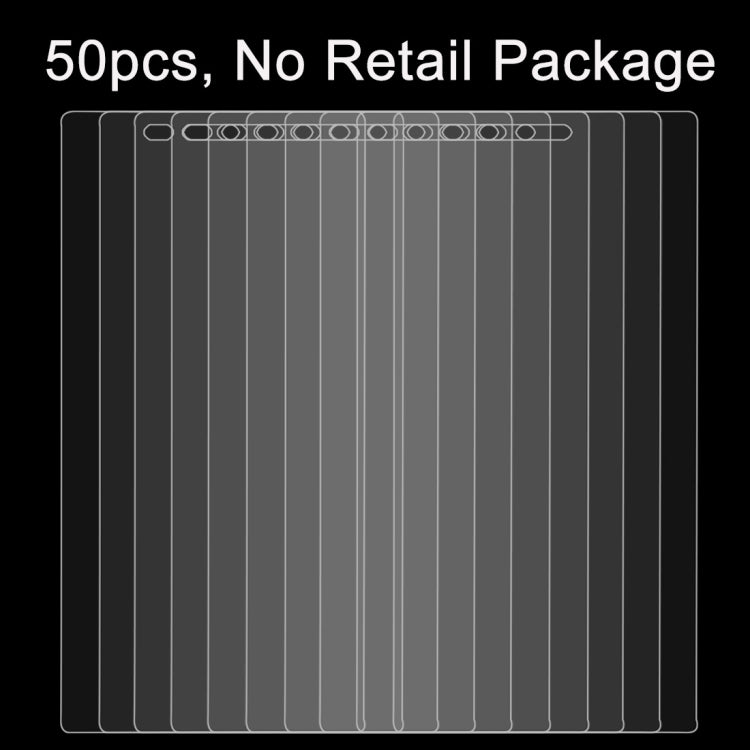 50 PCS for Sony Xperia M2 / S50H 0.26mm 9H Surface Hardness 2.5D Explosion-proof Tempered Glass Film, No Retail Package