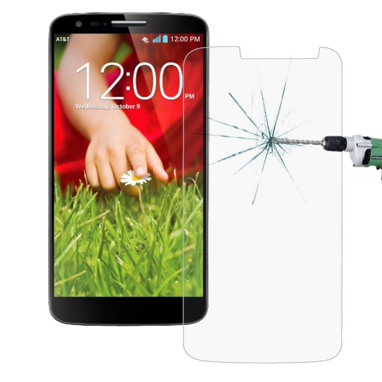2 PCS for LG G2 mini / D620 0.26mm 9H Surface Hardness 2.5D Explosion-proof Tempered Glass Screen Film